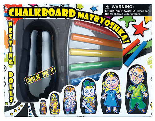 Chalkboard Matryoshka's Nesting Dolls