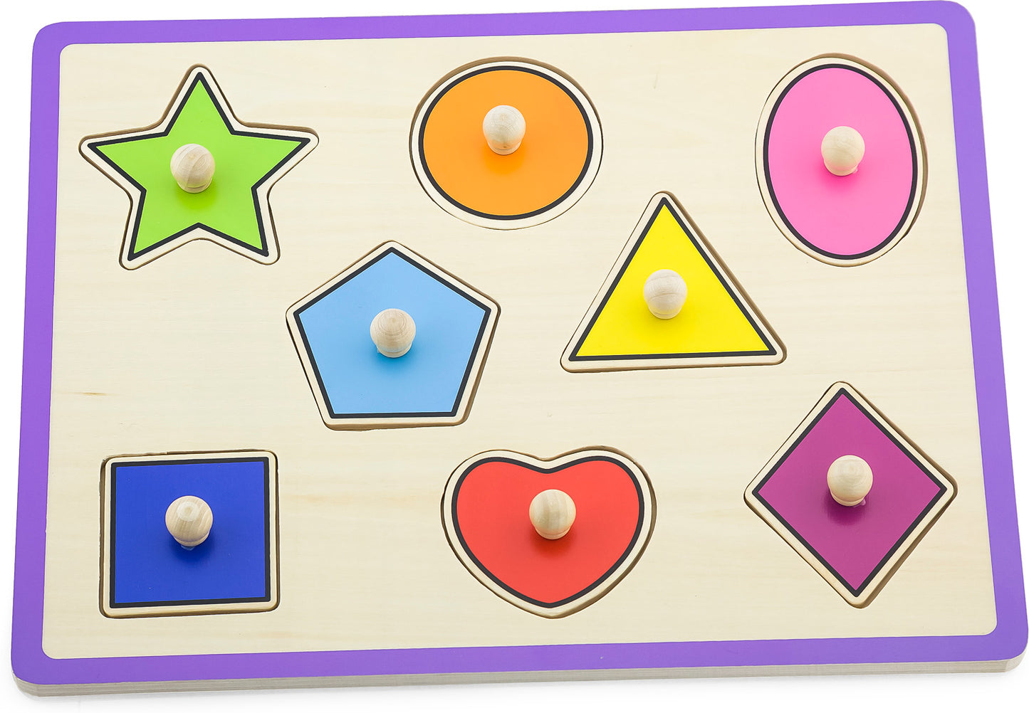 Peg Puzzle- Shapes