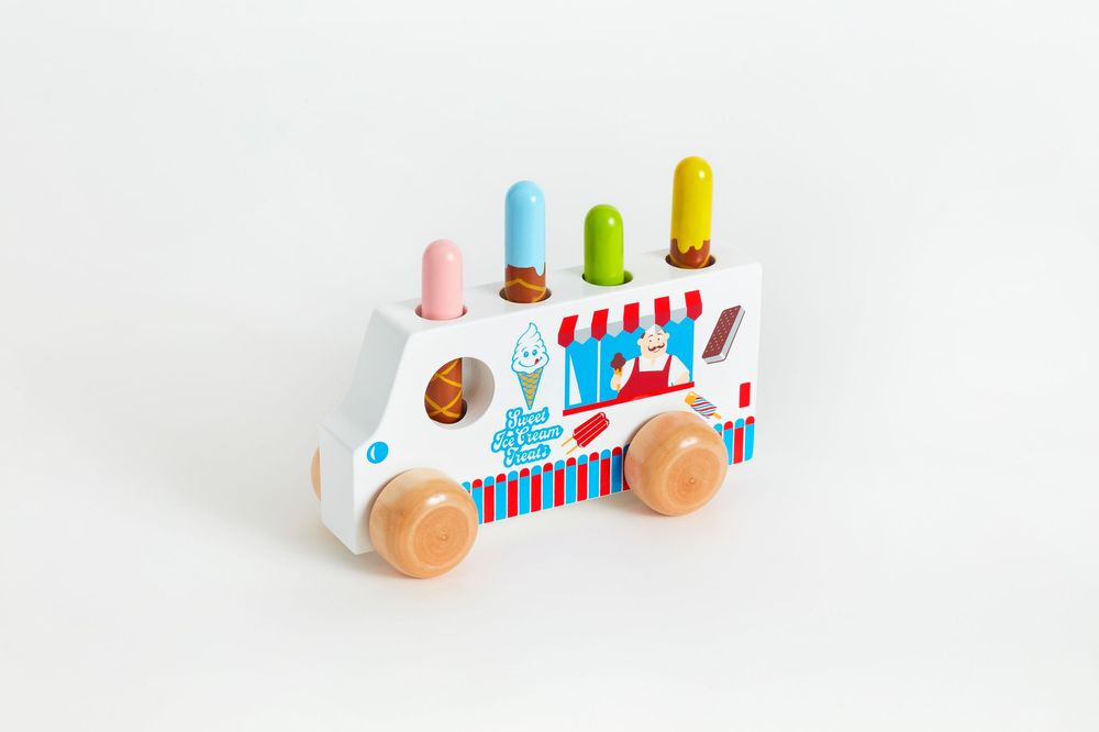 pop up Ice Cream Truck