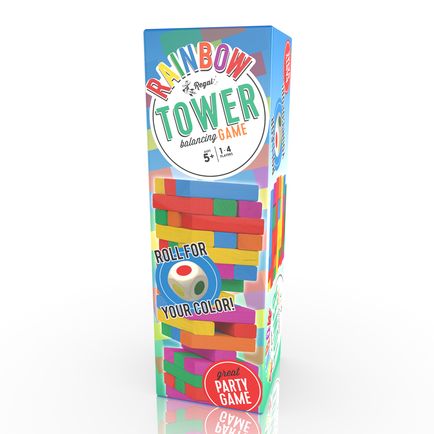 Rainbow Balancing Tower