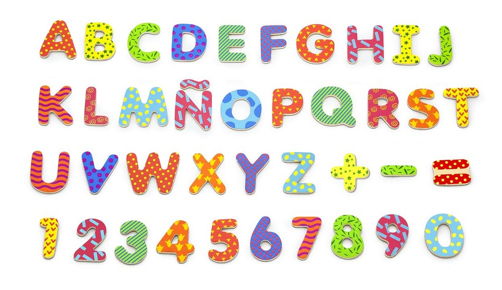 Magnetic Letters & Numbers