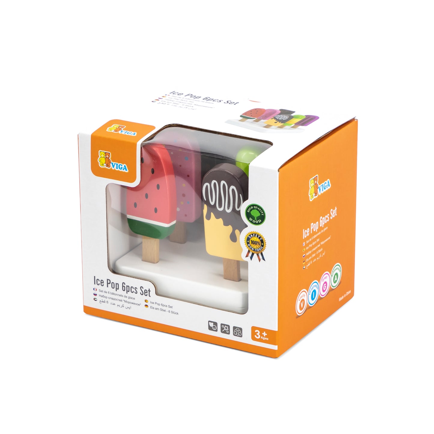 Ice Cream Pops set of 6