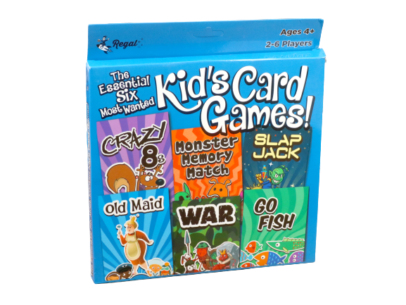 Kids Card Games 6-pack