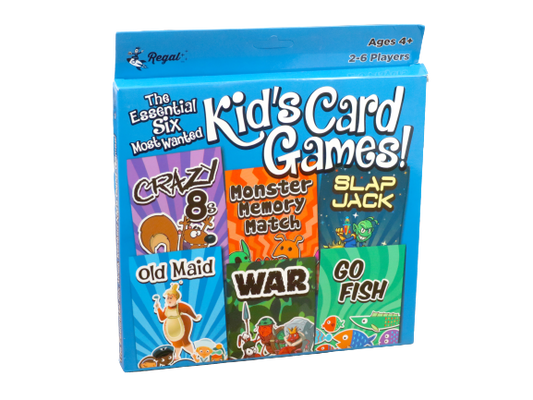 Kids Card Games 6-pack